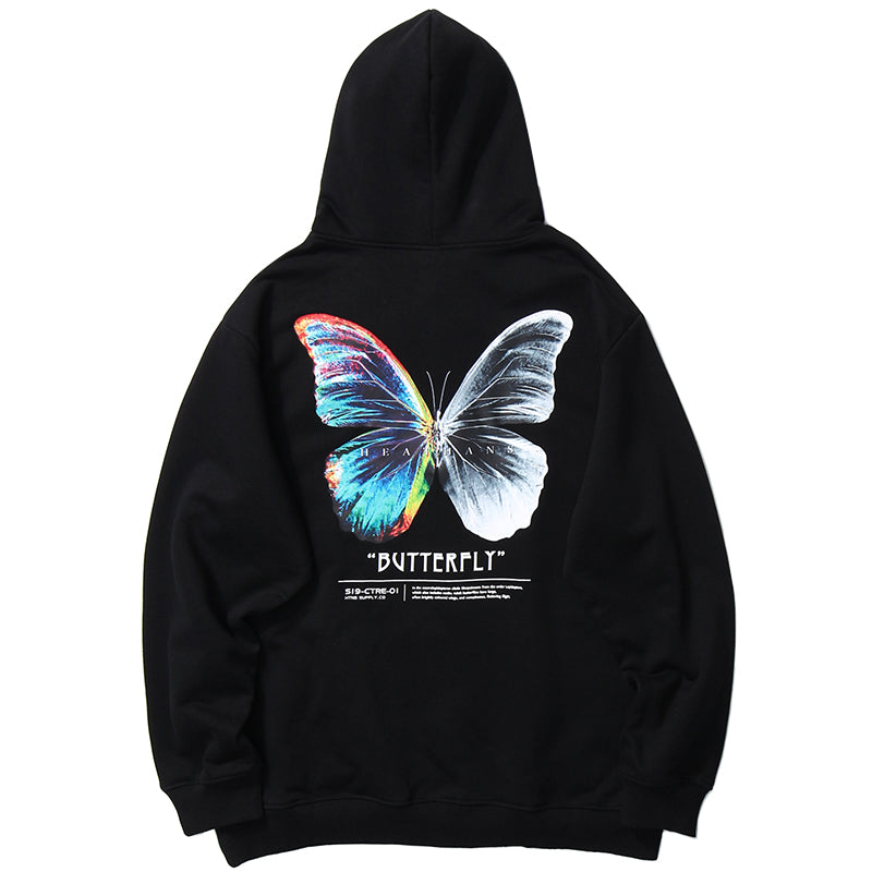 スウェット・トレーナー HANAHAII Butterfly Lettering Sweatshirt (5 COLOR) 61gL2Jft7xL._UY1000_.jpg