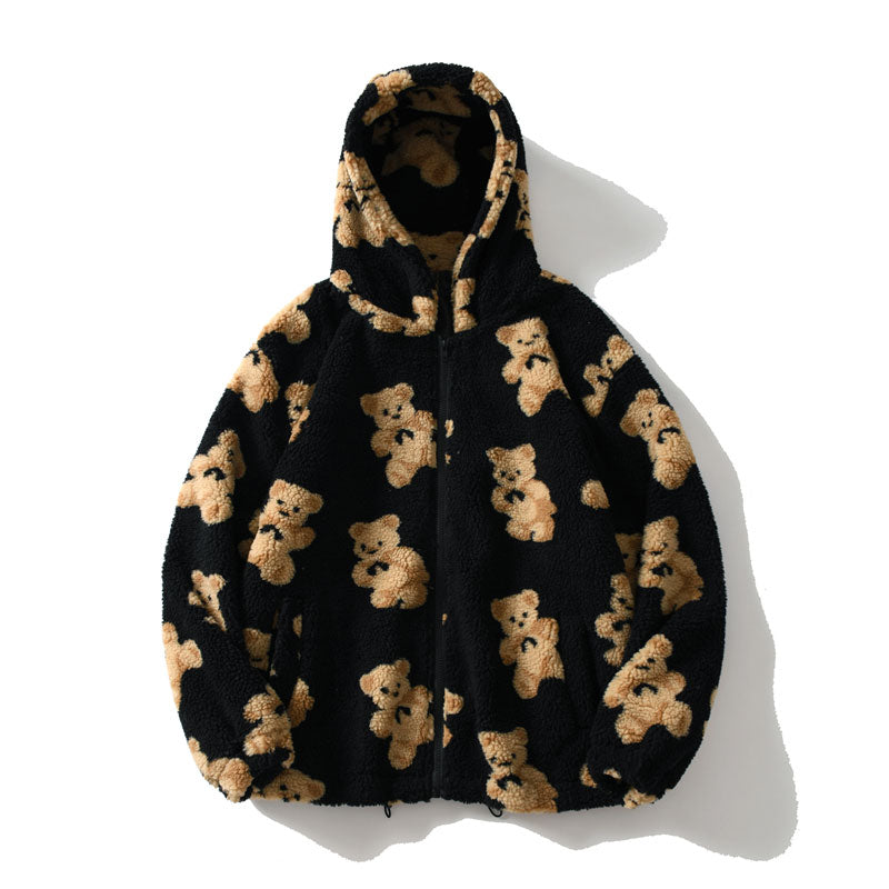 FLEECE BEAR | ZIP HOODIE